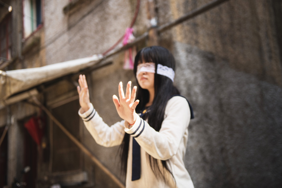 街拍美女图片