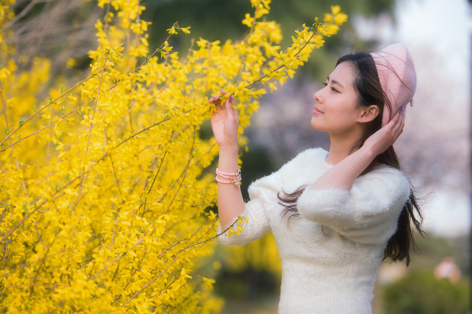 街拍美女图片