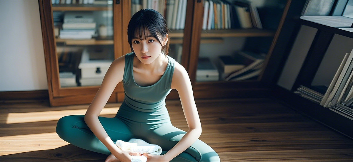 街拍美女图片